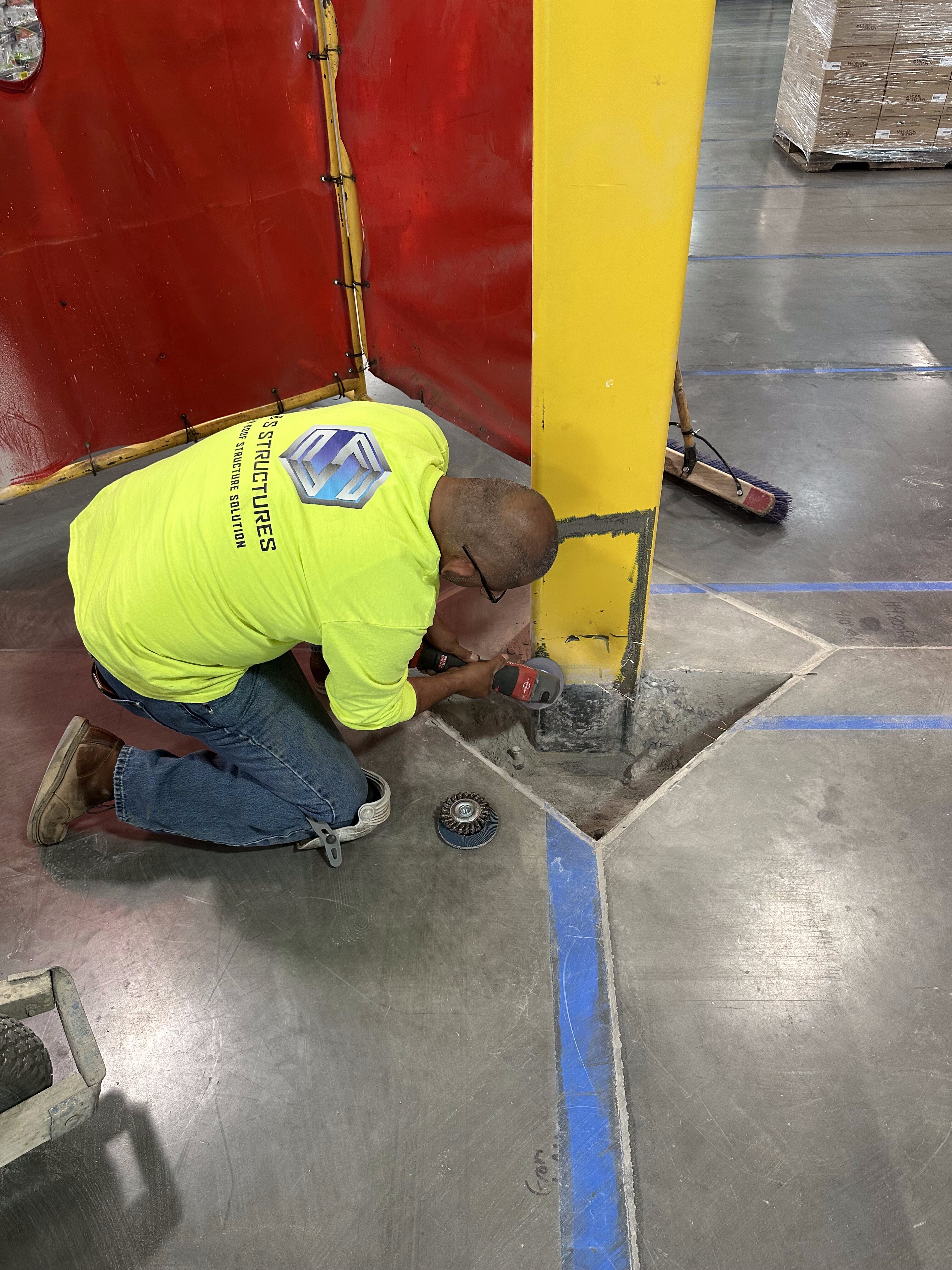 SS Structures AZ Column Repair 1