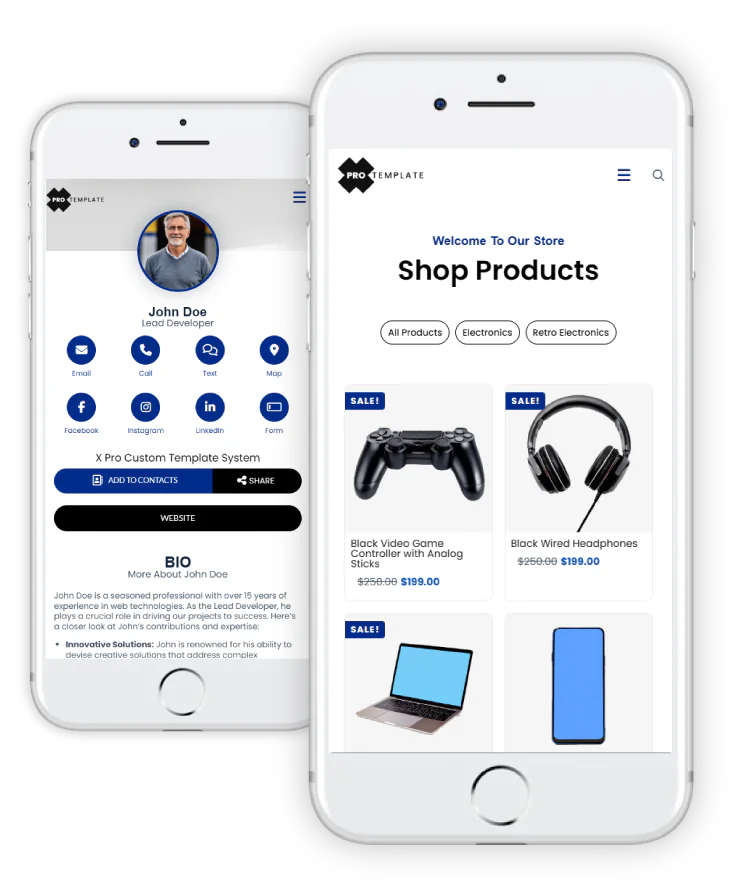 xpro template system two screens mockup screens xpro template system two screens mockup screens